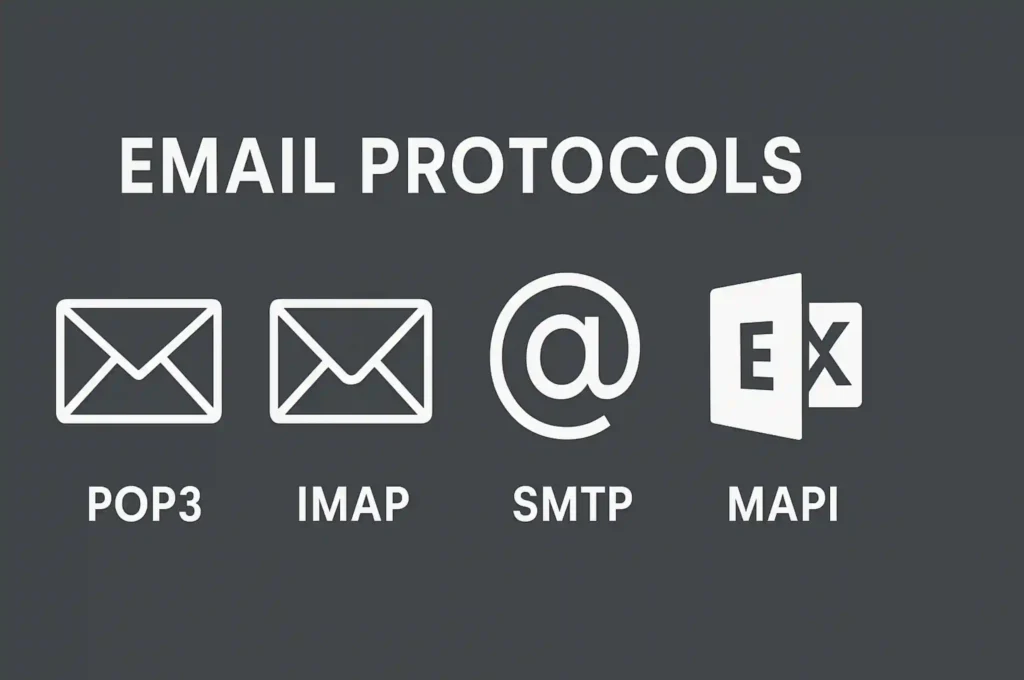 ๐ง Understanding Email Protocols: POP3, IMAP, SMTP, MAPI & Microsoft Exchange 1 Understanding Email protocols