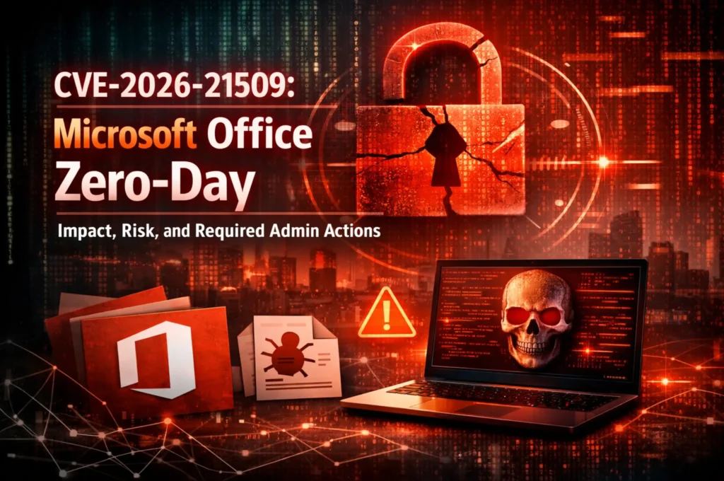 CVE-2026-21509: Microsoft Office Zero-Day — Impact, Risk, and Required Admin Actions