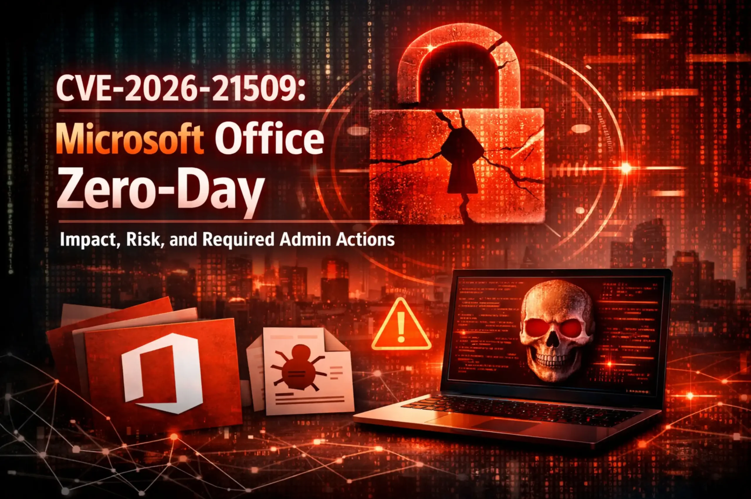 CVE-2026-21509: Microsoft Office Zero-Day — Impact, Risk, and Required Admin Actions